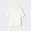 Blusa de mangas cortas de rayón para mujer | Lunares Blusa de mangas cortas de rayón para mujer | Lunares
