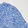 Blusa de mujer estampada con cuello en V y camisas de manga larga Blusa de mujer estampada con cuello en V y camisas de manga larga