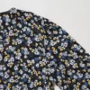 Blusa de mujer estampada con cuello en V y camisas de manga larga Blusa de mujer estampada con cuello en V y camisas de manga larga