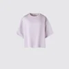 Blusa de pantalones cortos oversize de satén para mujer | Mangas cortas Blusa de pantalones cortos oversize de satén para mujer | Mangas cortas