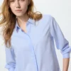 Blusa de rayón para mujer | A rayas Blusa de rayón para mujer | A rayas