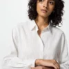 Blusa de rayón para mujer | A rayas Blusa de rayón para mujer | A rayas