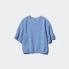 Blusa holgada de seersucker para mujer | Cuadros vichy Blusa holgada de seersucker para mujer | Cuadros vichy