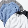 Blusa voluminosa de seersucker para mujer