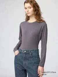 Body AIRism para mujer | Camisetas de manga larga