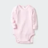 Body de manga larga Baby Baby | Pointelle