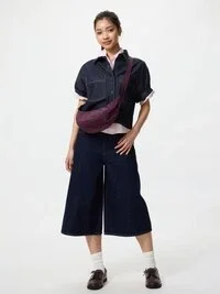 Bolso de hombro redondo unisex
