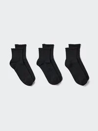 Calcetines con volantes para mujer | 3 pares