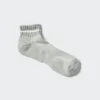 Calcetines cortos de felpa a rayas para hombre
