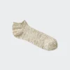 Calcetines cortos de hombre con efecto slub
