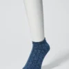 Calcetines cortos de hombre con efecto slub