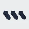 Calcetines cortos de mujer | 3 pares | Flor Calcetines cortos de mujer | 3 pares | Flor