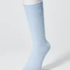 Calcetines de hombre de mezcla de algodón Supima® con canalé ancho