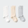 Calcetines de mujer con canalé ancho | 3 pares Calcetines de mujer con canalé ancho | 3 pares