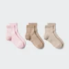 Calcetines de mujer de punto acanalado | 3 pares Calcetines de mujer de punto acanalado | 3 pares