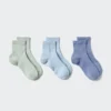 Calcetines de mujer de punto acanalado | 3 pares Calcetines de mujer de punto acanalado | 3 pares