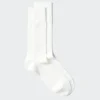 Calcetines de piqué de mezcla de algodón Supima Cotton para hombre