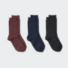 Calcetines de punto con encaje para mujer | 3 pares