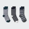 Calcetines de rayas para mujer | 3 pares Calcetines de rayas para mujer | 3 pares