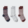 Calcetines de rayas para mujer | 3 pares Calcetines de rayas para mujer | 3 pares