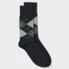 Calcetines de rombos para hombre