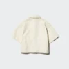 Camisas boxy de denim para mujer | Mangas cortas