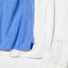 Camisas cortas de corte cuadrado Oxford para mujer Camisas cortas de corte cuadrado Oxford para mujer