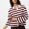 Camisas de algodón lavadas para mujeres | A rayas
