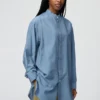 Camisas de cuello alto para mujer | Camisetas de manga larga
