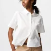 Camisas de pantalón corto de algodón para mujer Camisas de pantalón corto de algodón para mujer