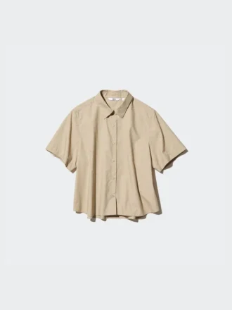 Camisas de pantalón corto de algodón para mujer