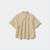 Camisas de pantalón corto de algodón para mujer Camisas de pantalón corto de algodón para mujer