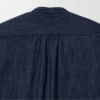 Camisas de pantalones cortos con pinzas de denim para mujer