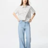 Camisas de pantalones cortos de algodón para mujeres | Estampadas Camisas de pantalones cortos de algodón para mujeres | Estampadas