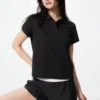Camisas de piqué mini para mujeres