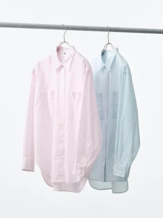 Camisas oversize de algodón para mujer | A rayas