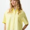 Camisas Oxford Boxy para mujer | Mangas cortas