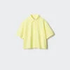 Camisas Oxford Boxy para mujer | Mangas cortas