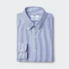 Camisas slim para hombre Super Non-Iron | Cuello con botones | A rayas