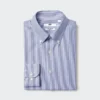 Camisas slim para hombre Super Non-Iron | Cuello con botones | A rayas