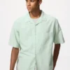 Camisas unisex de algodón y lino | Mangas cortas Camisas unisex de algodón y lino | Mangas cortas