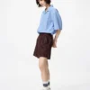 Camisas unisex de algodón y lino | Mangas cortas Camisas unisex de algodón y lino | Mangas cortas