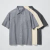 Camisas unisex de corte holgado | Mangas cortas Camisas unisex de corte holgado | Mangas cortas