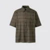 Camisas unisex de corte holgado | Mangas cortas | A cuadros Camisas unisex de corte holgado | Mangas cortas | A cuadros