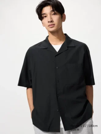Camisas unisex de cuello abierto | Mangas cortas