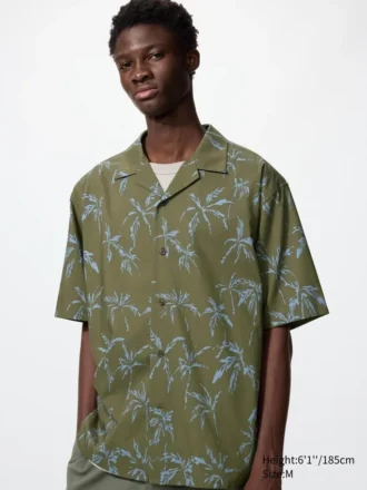 Camisas unisex de cuello abierto | Mangas cortas | Estampadas