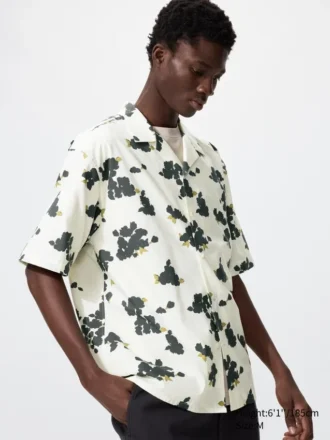 Camisas unisex de cuello abierto | Mangas cortas | Estampadas