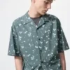 Camisas unisex de cuello abierto | Mangas cortas | Estampadas Camisas unisex de cuello abierto | Mangas cortas | Estampadas
