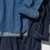Camisas unisex de denim ligero Camisas unisex de denim ligero
