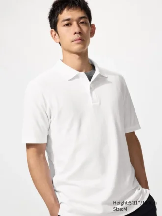 Camisas unisex de piqué de algodón AIRism